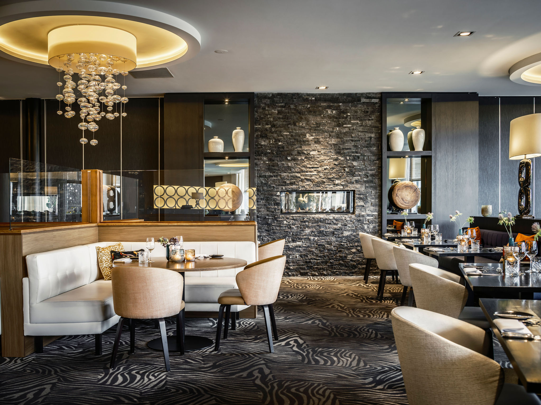 Enjoy culinary delights in our restaurant