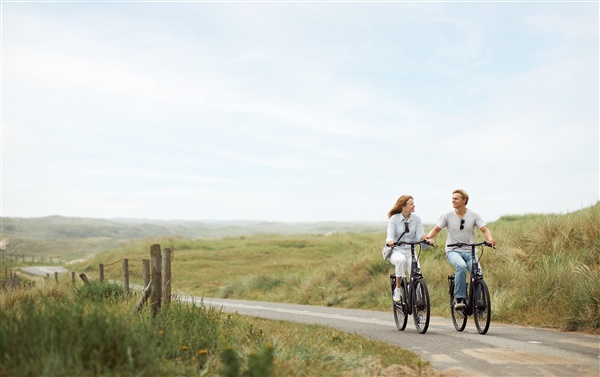 Fietsen naar Bloemendaal aan Zee