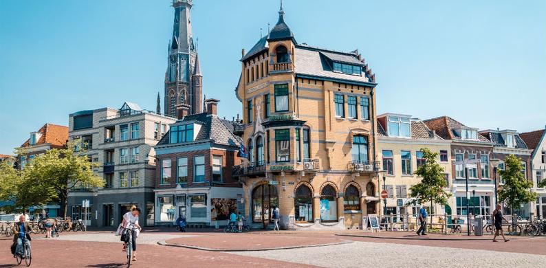 Historische binnenstad van Leeuwarden
