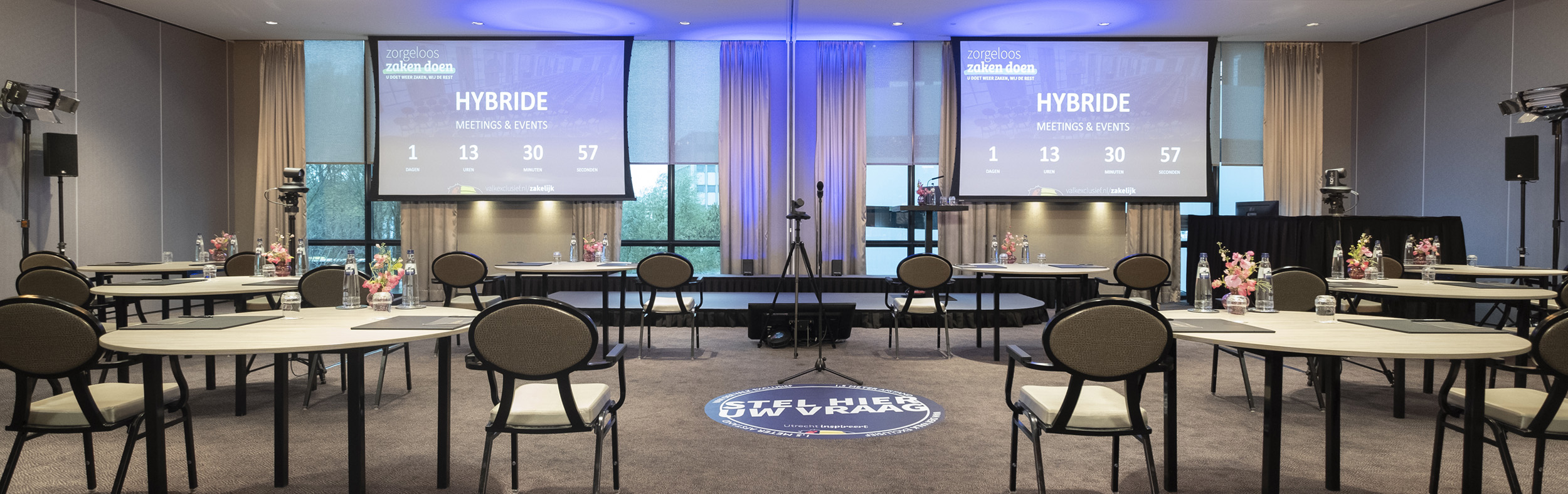 In-person and virtual interactions