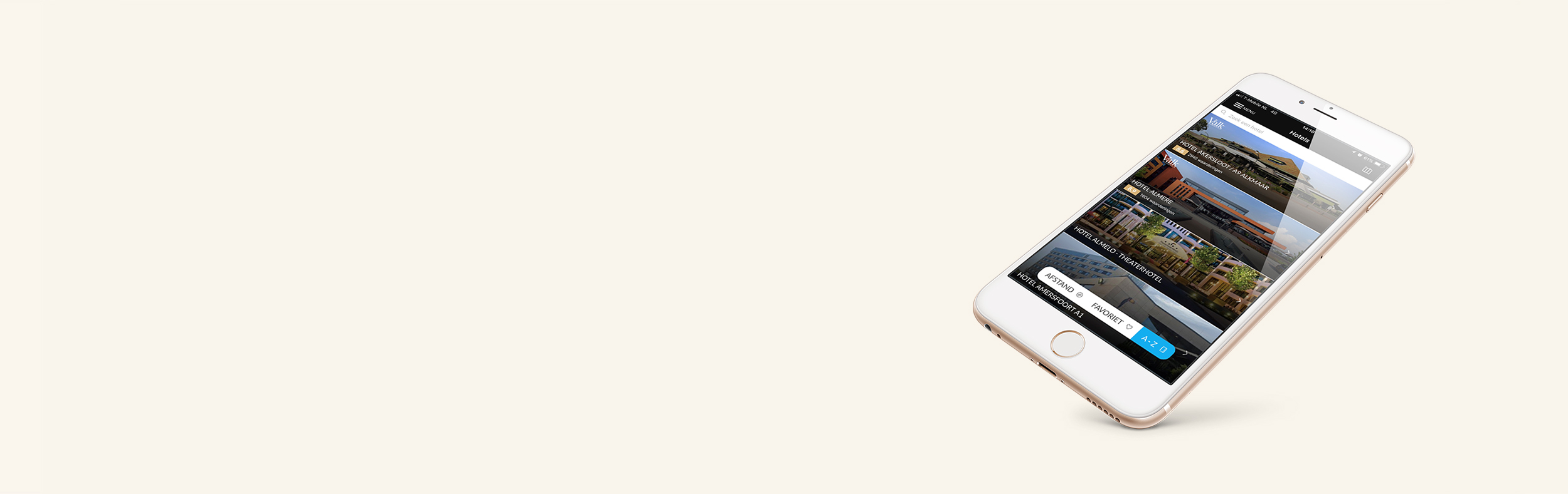 Valk Exclusief App on your smartphone