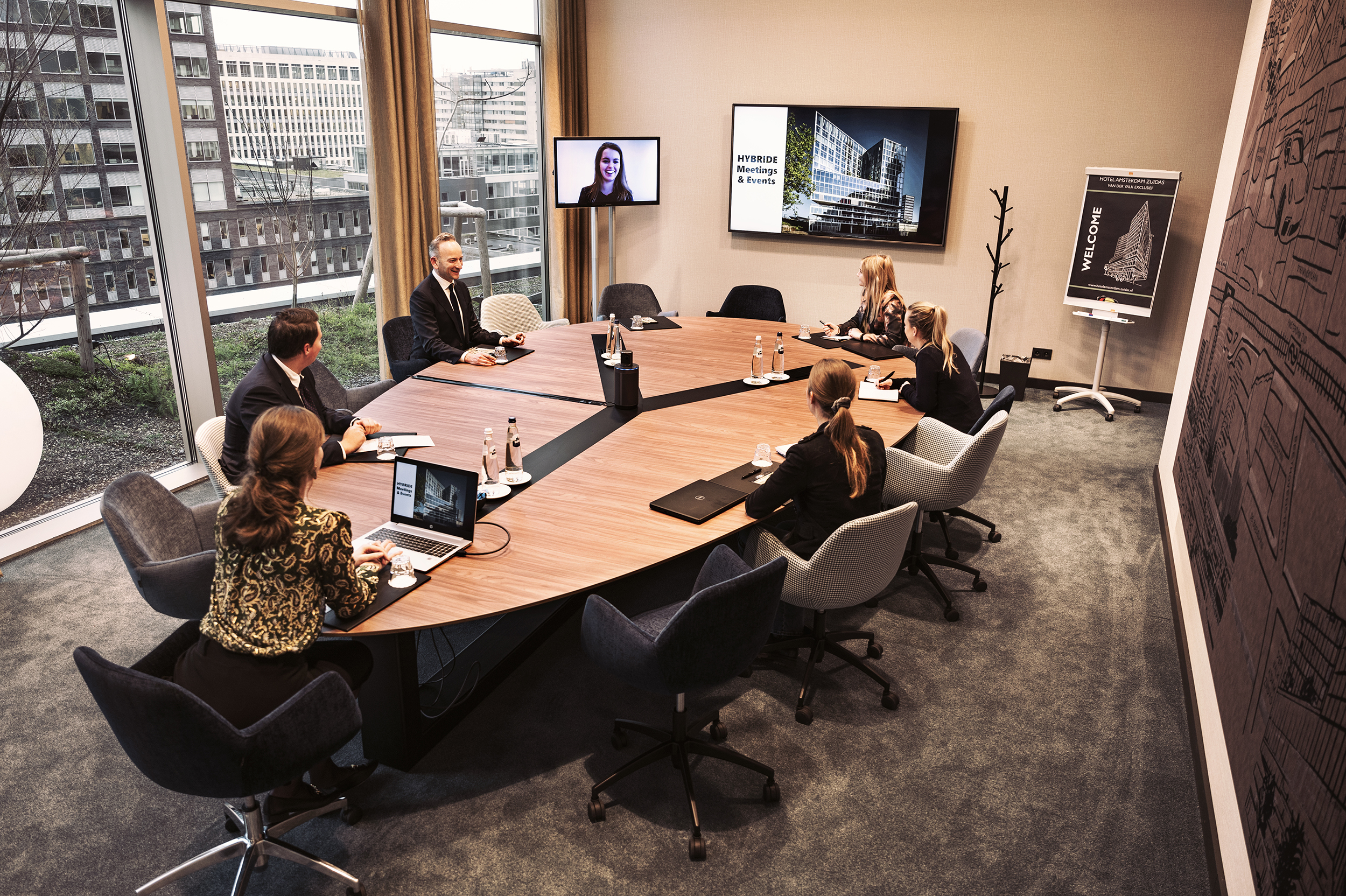 Hybride Meeting set-up 1