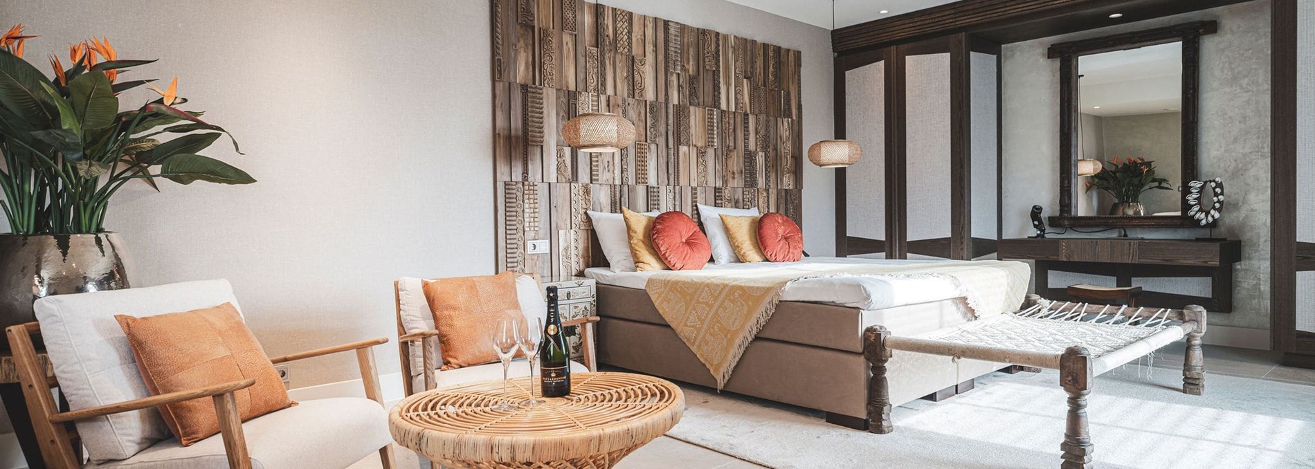 Luxuriöse Traumsuiten