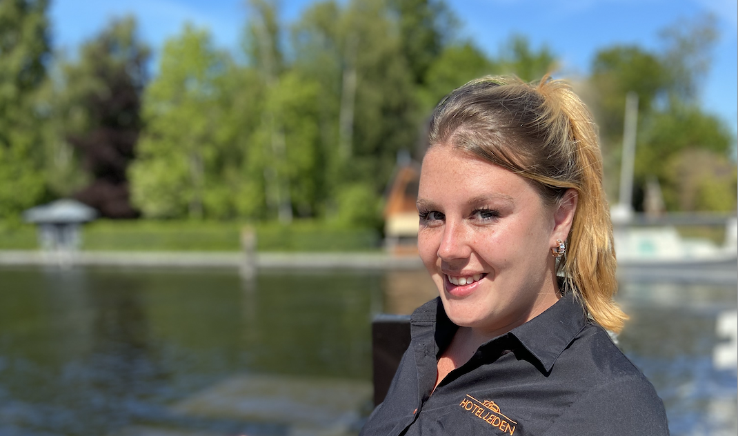 Danitsja, leerling Hotel Leiden: 'Ik leer alle facetten van het bedrijf kennen'