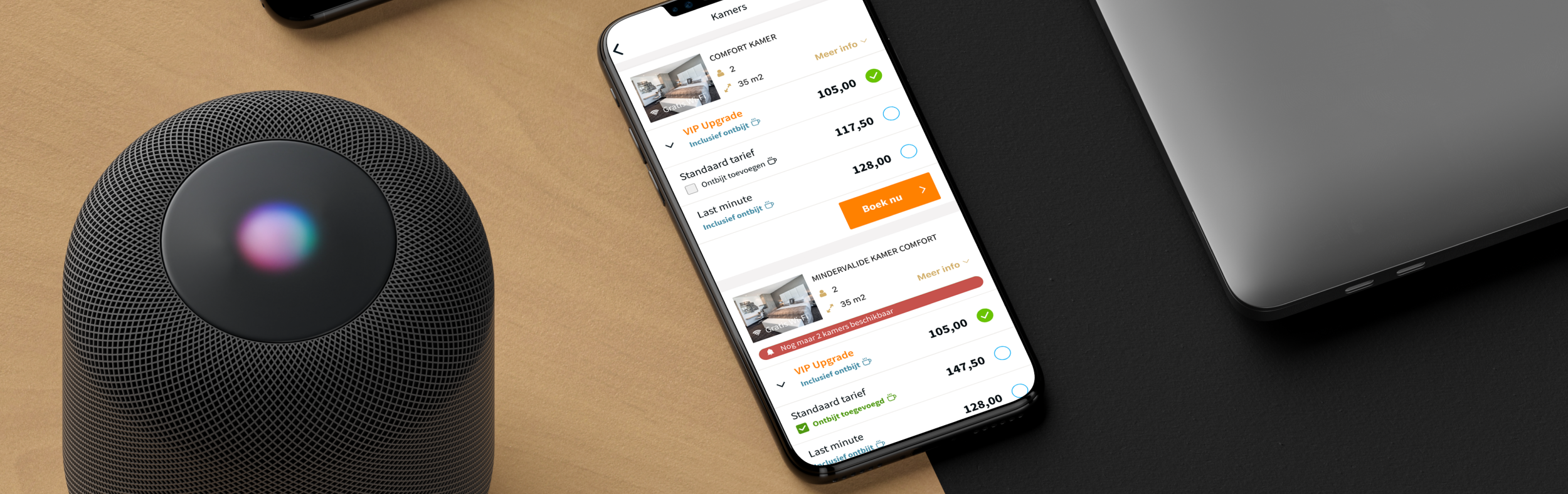 Valk Exclusief-app op uw smartphone
