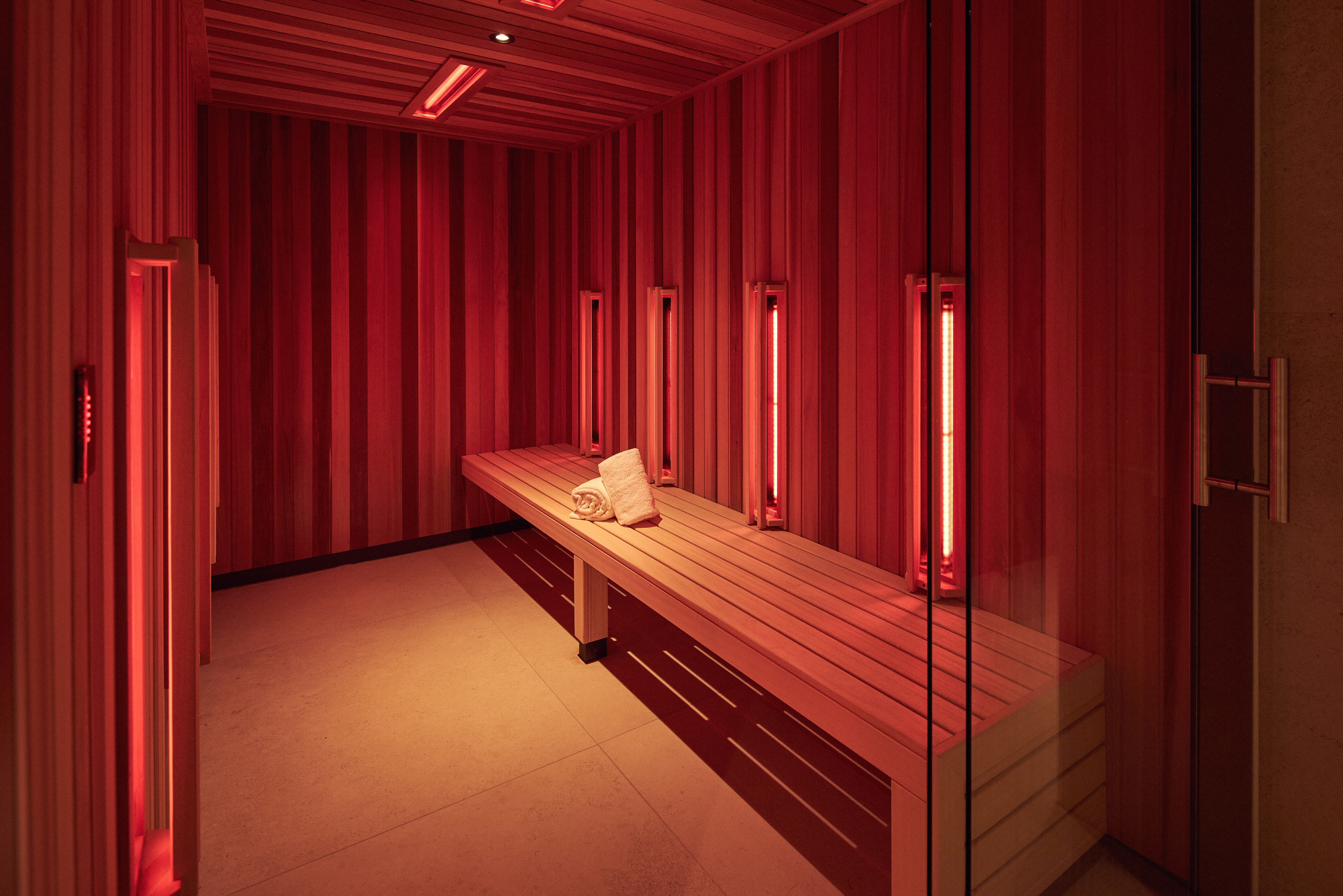 Infrared sauna 40°-50°