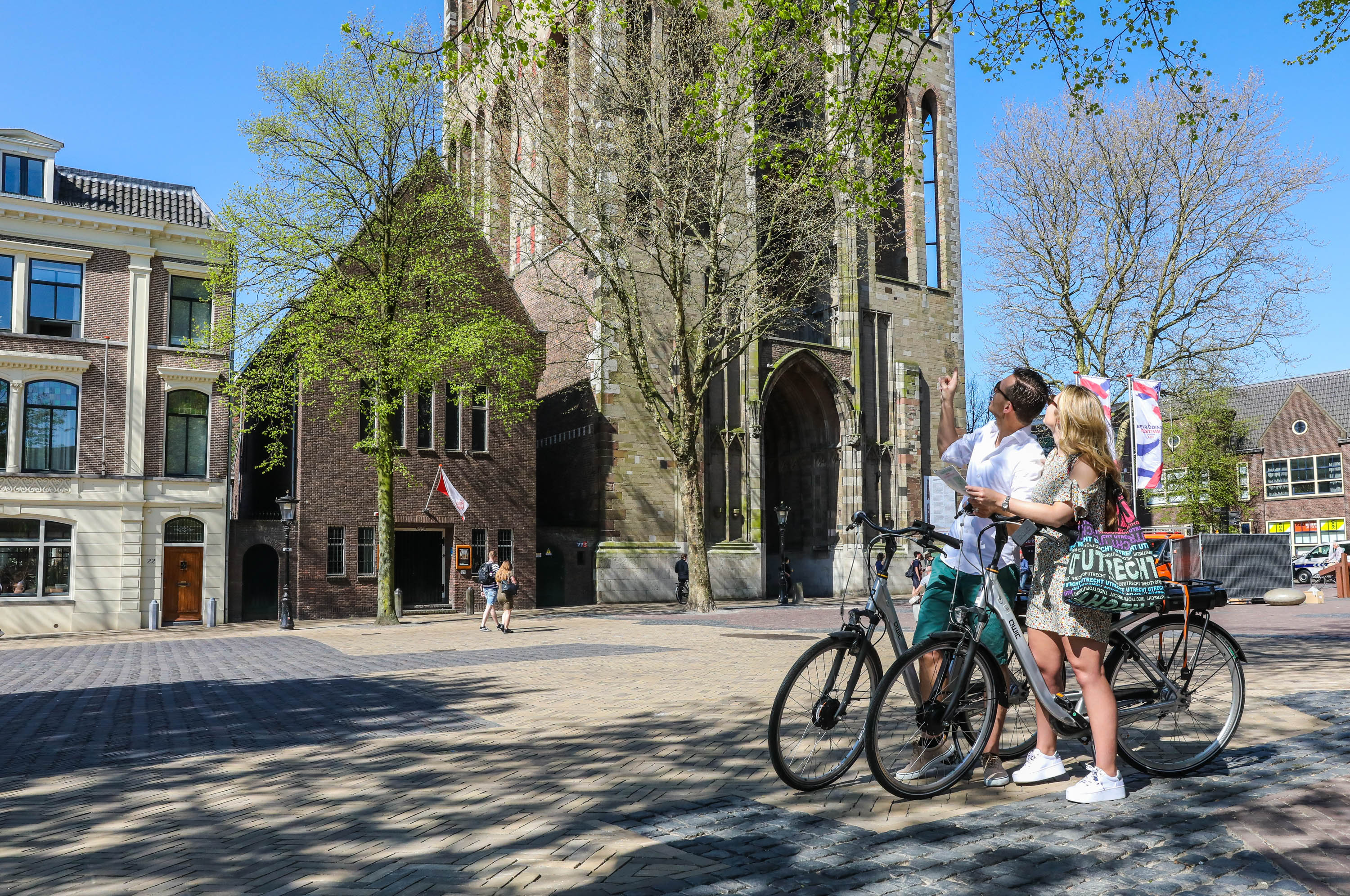 Blick auf Utrecht vom Domtoren aus