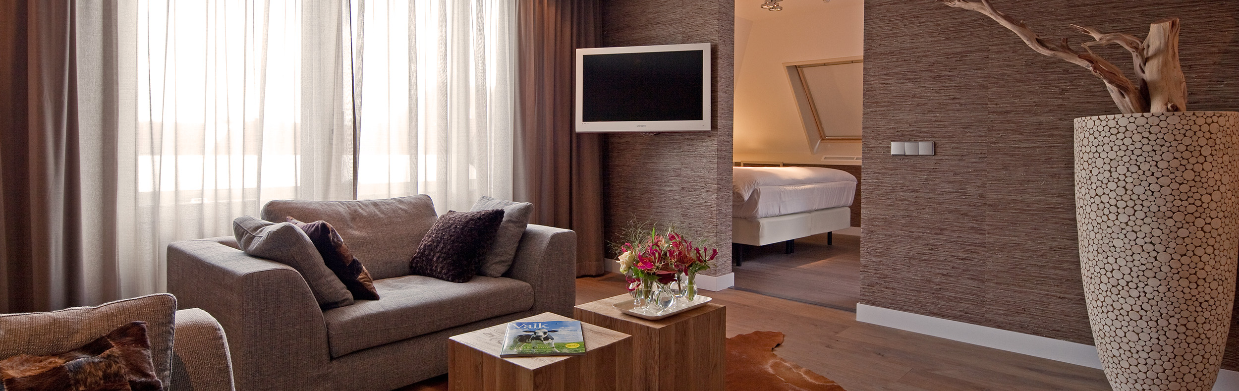 View the suites of the hotels