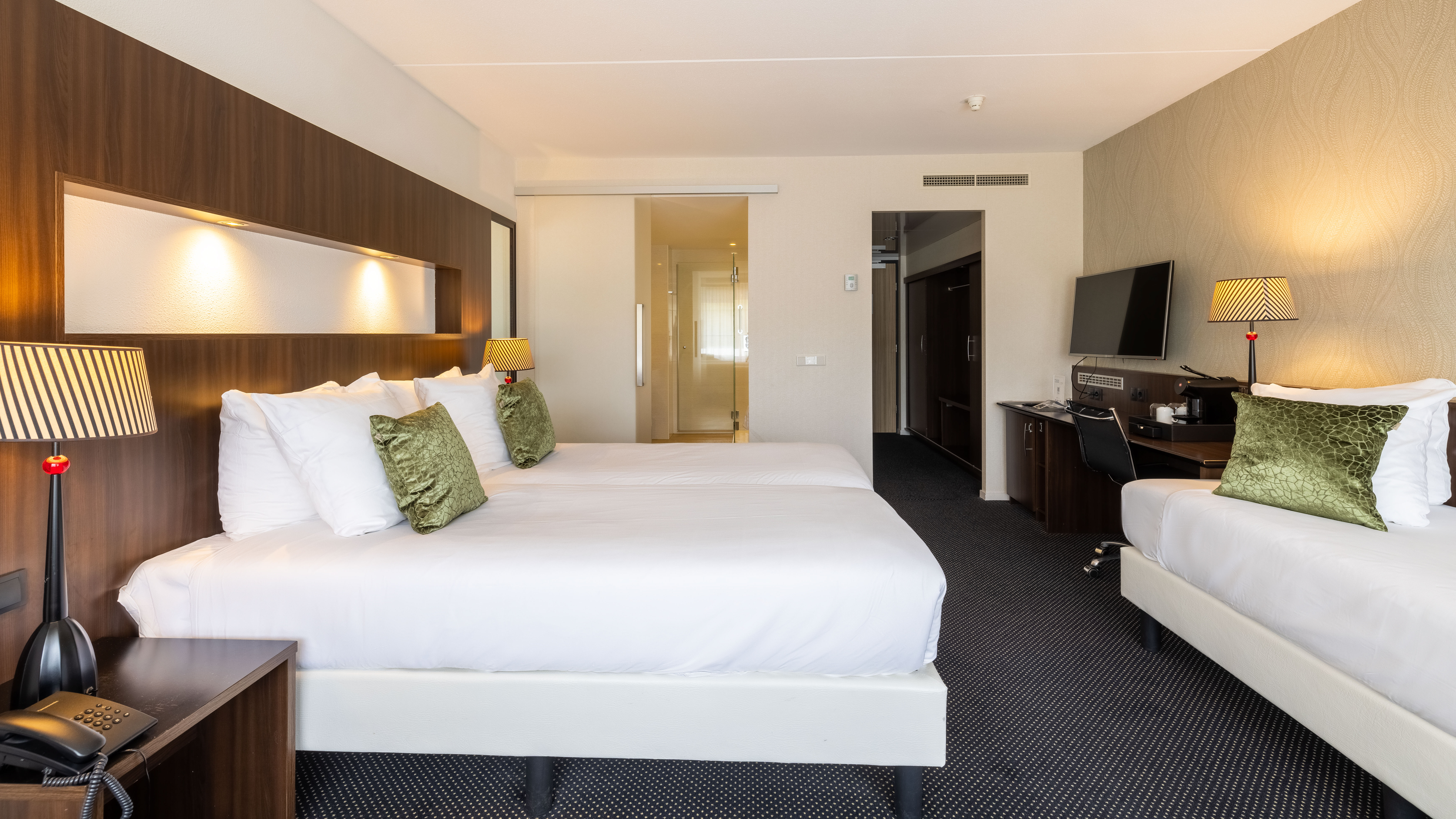 Luxe driepersoonskamer