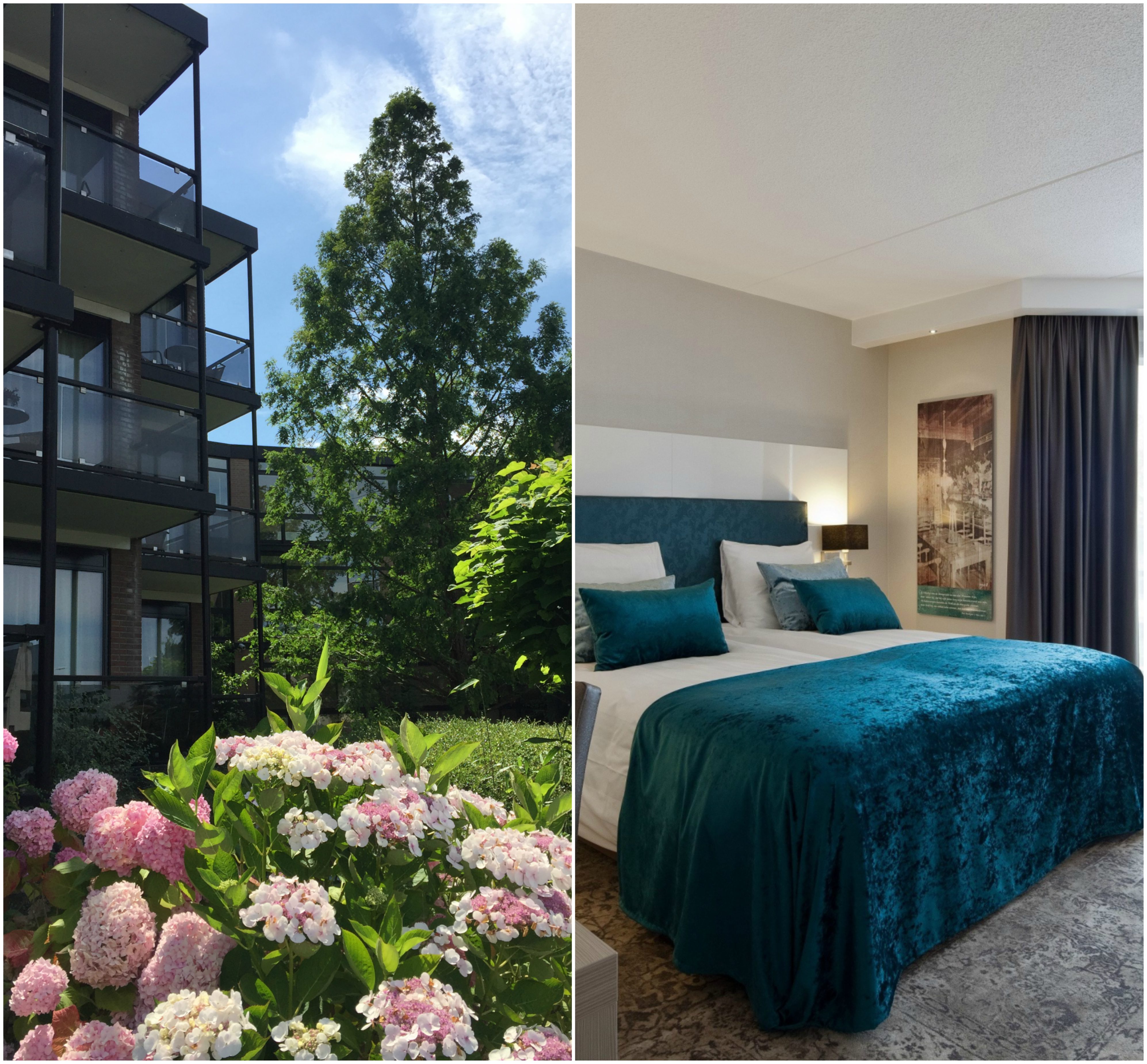 Comfort room with balcony on the garden side