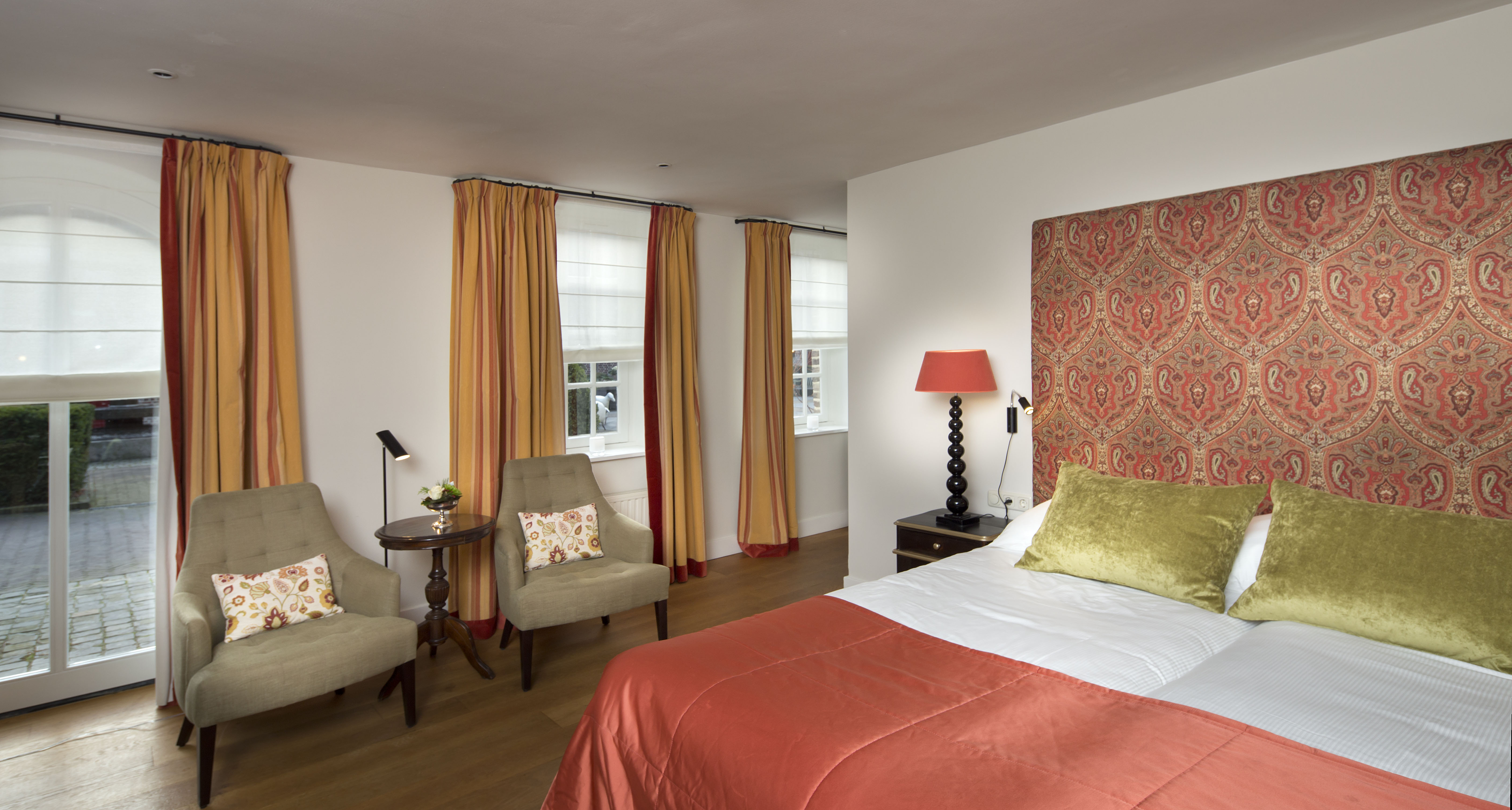 Pachthof kamer met terras