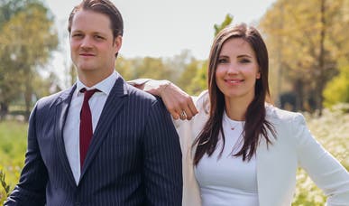 Valk & Visie: Amber en Rik Valk & Visie: Amber en Rik