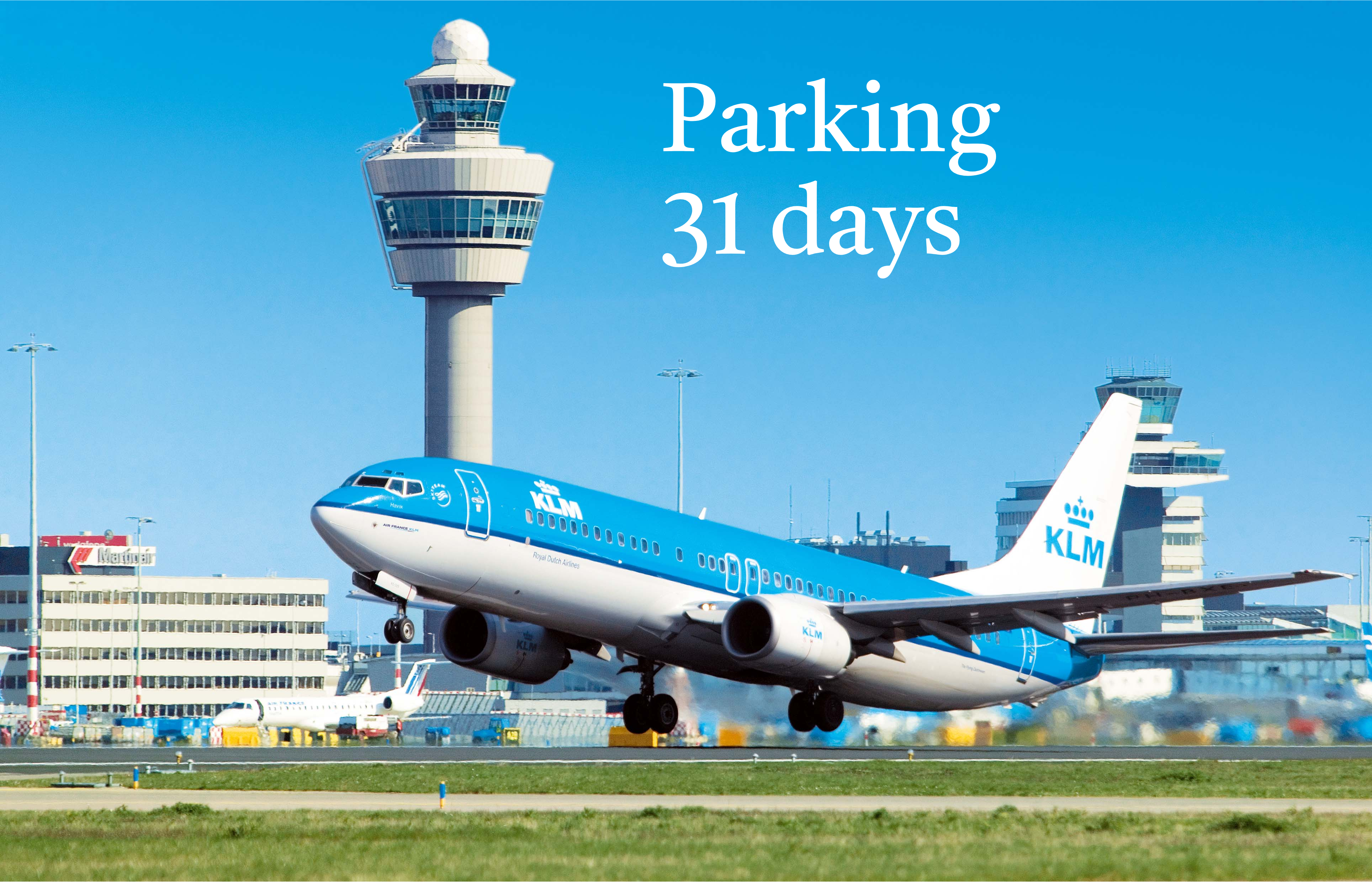 Park, sleep & fly 31 nights