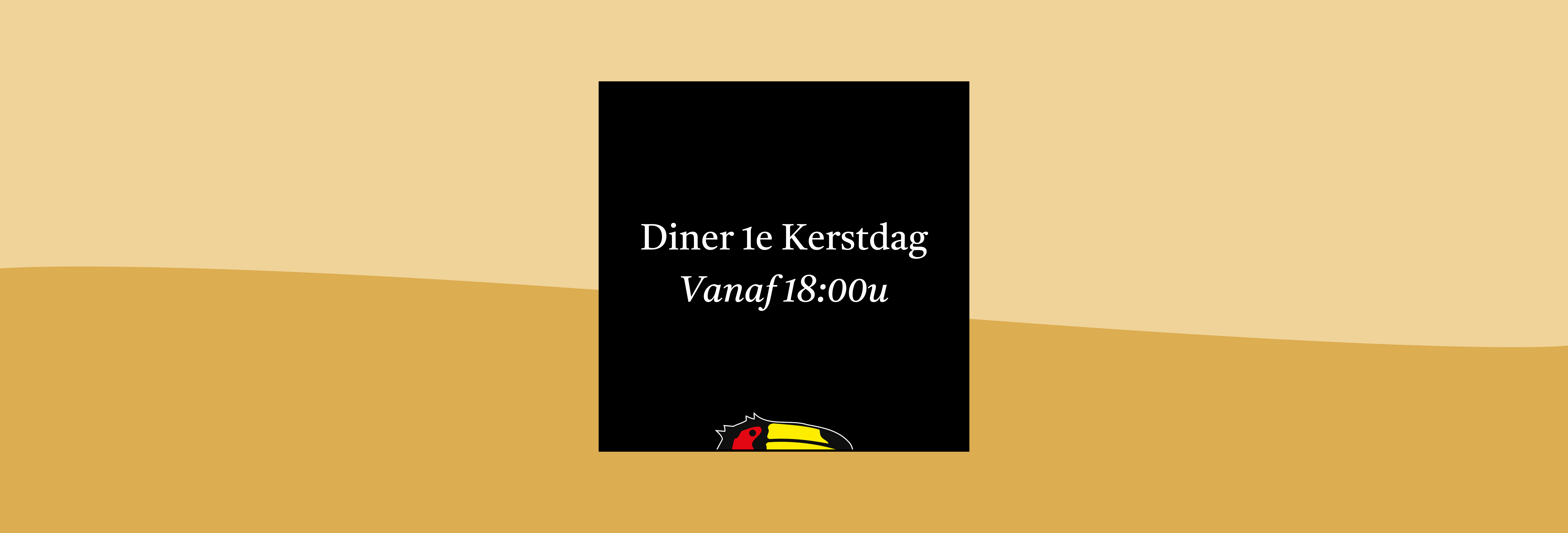 Kerstdiner 1e Kerstdag