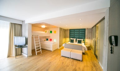Familienzimmer Blau Familienzimmer Blau