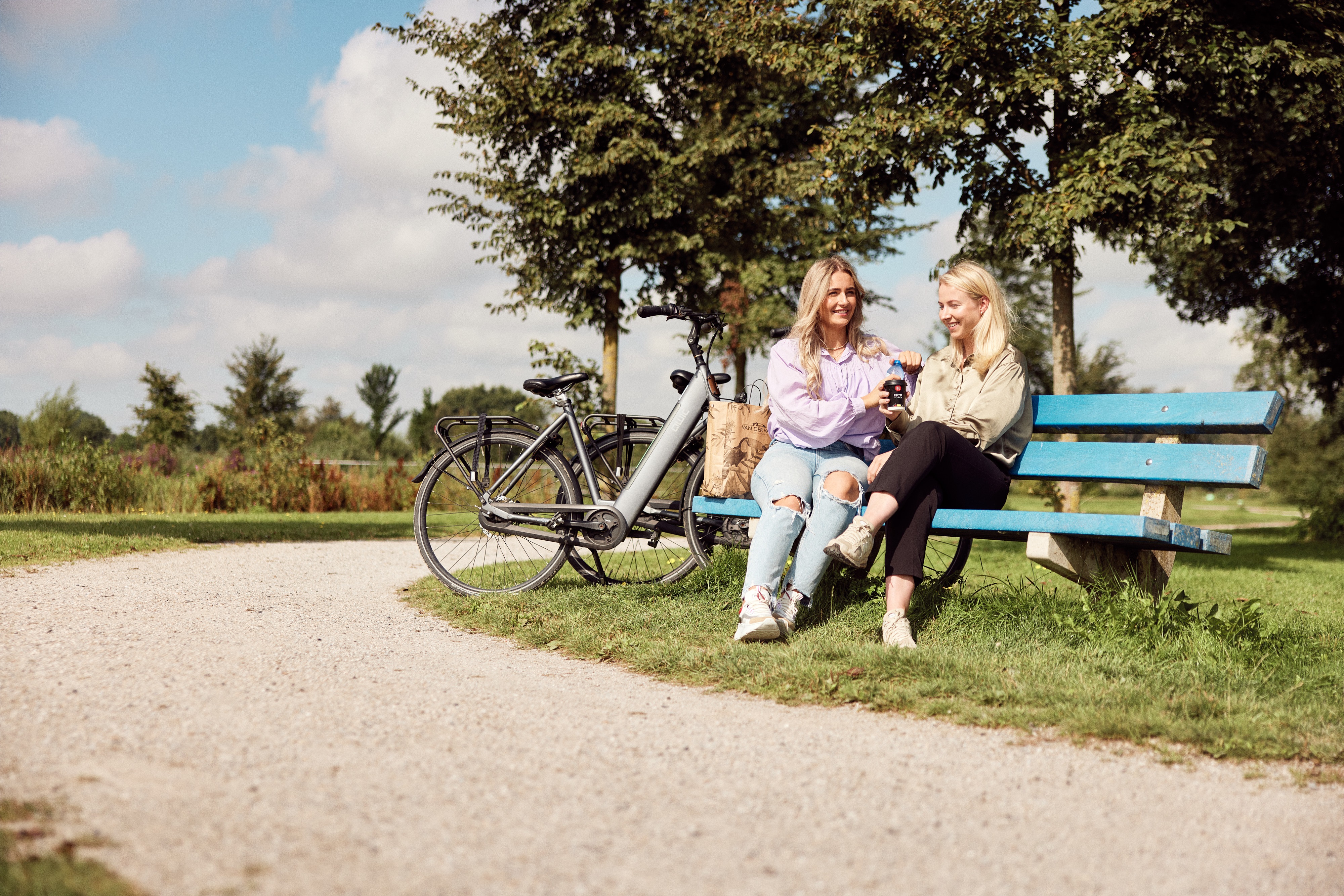 Samen een rondje fietsen door Friesland