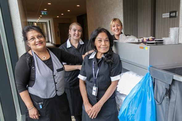 Extra schoonmaak service