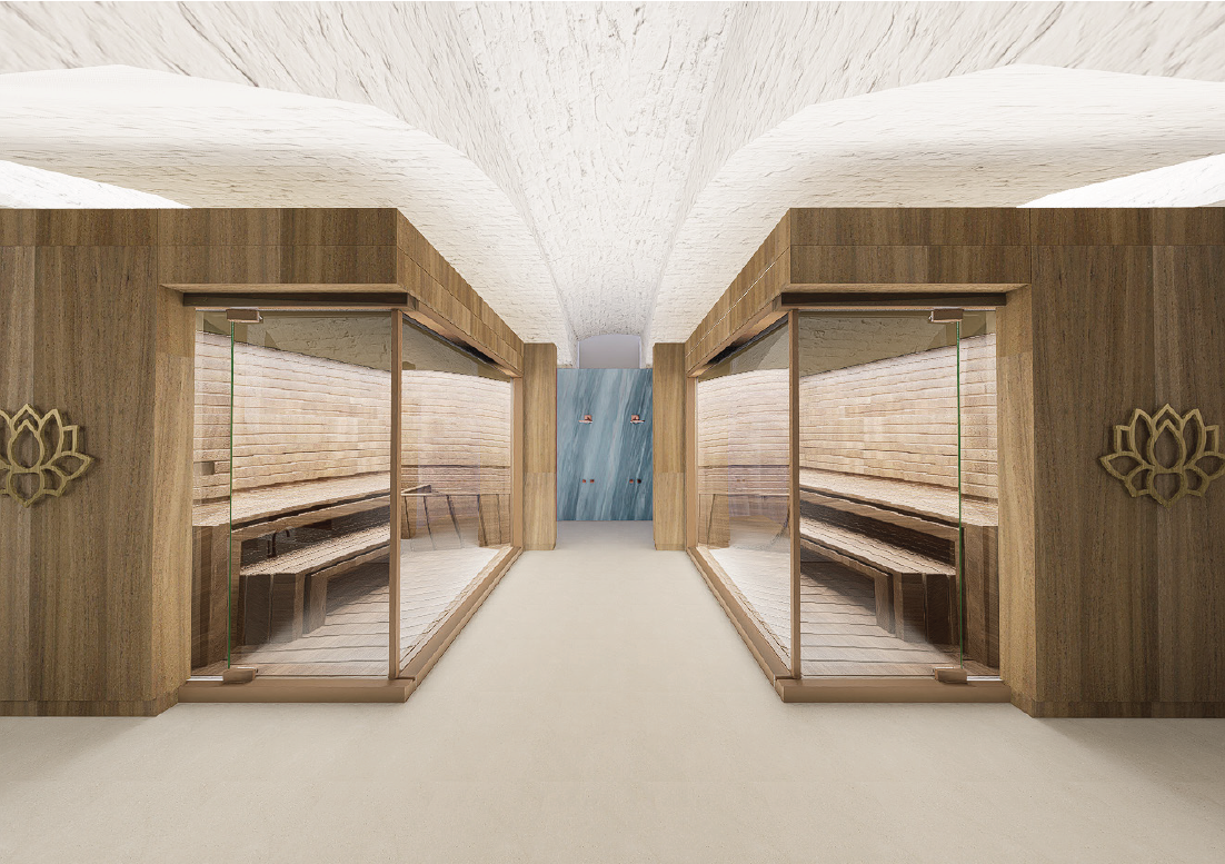 The Castle's Cellars are being remodeled to a luxurious Wellness