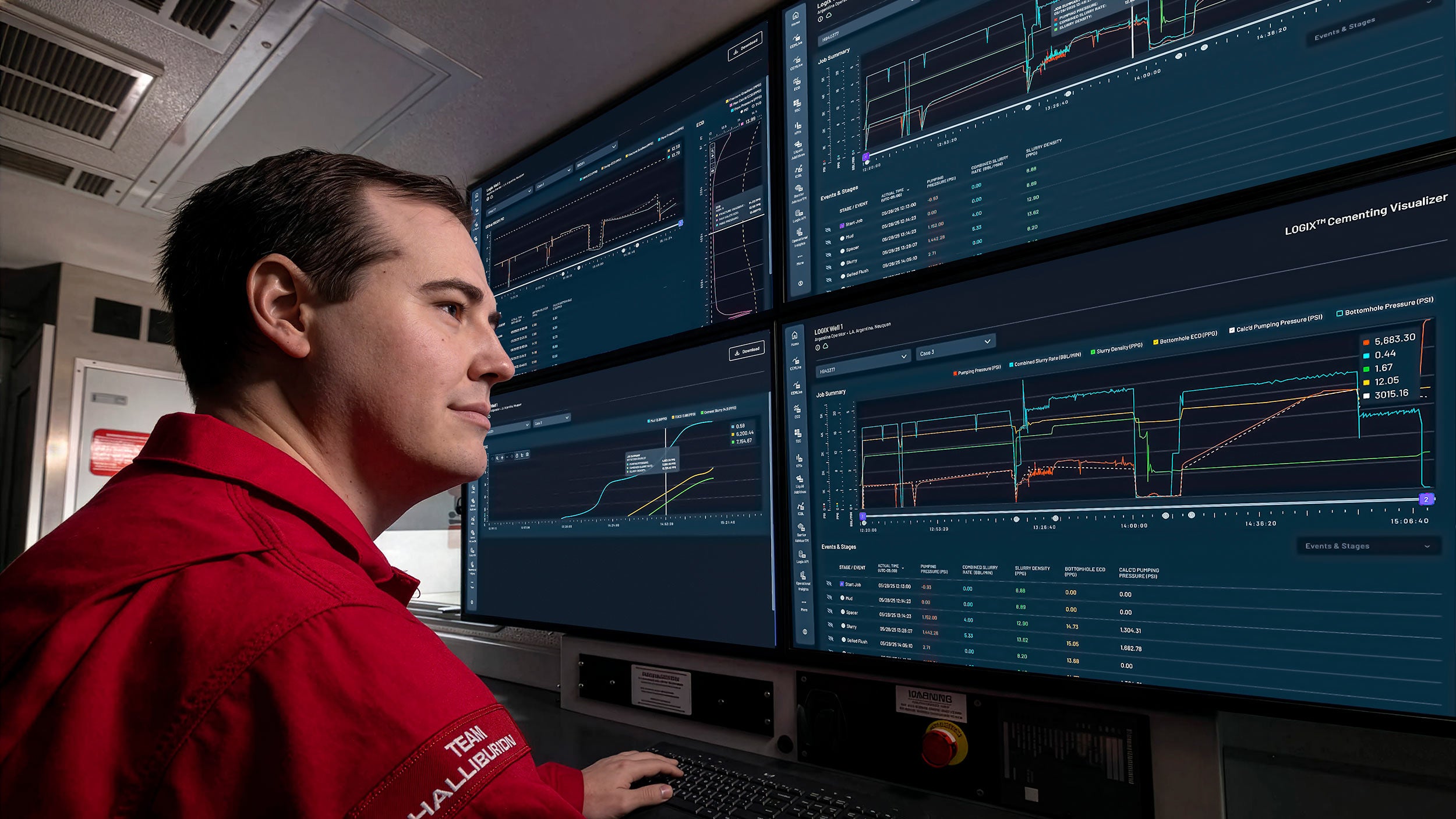 LOGIX™ Intelligent Cementing platform delivers real-time insights