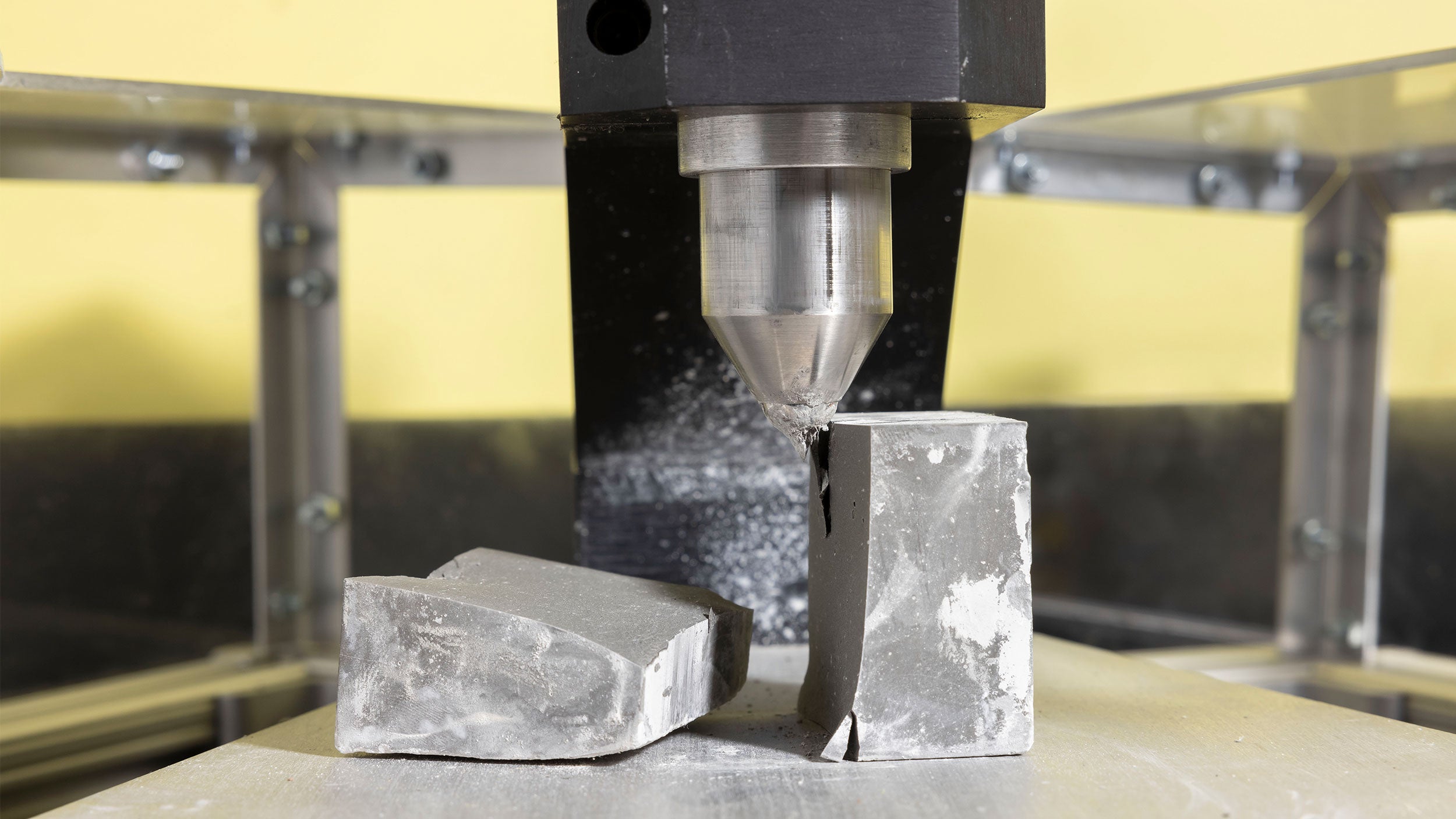 Specialized grout slurry aids lightweight platform installation