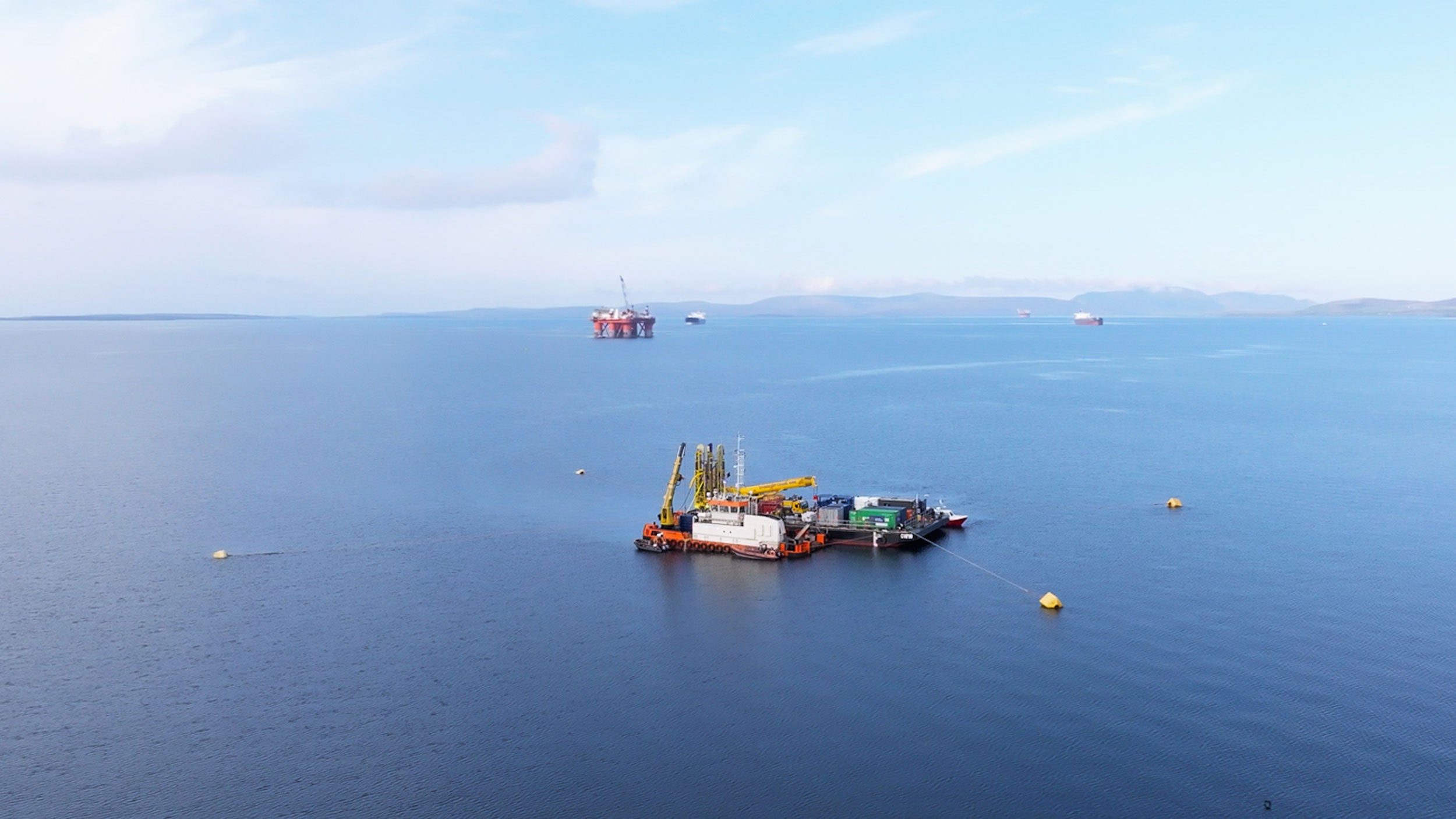 Grout solution helps provide first-of-its-kind offshore anchor