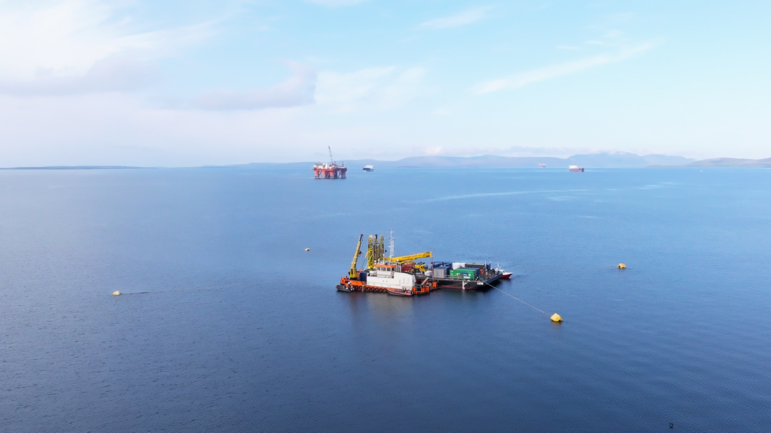 Grout solution helps provide first-of-its-kind offshore anchor