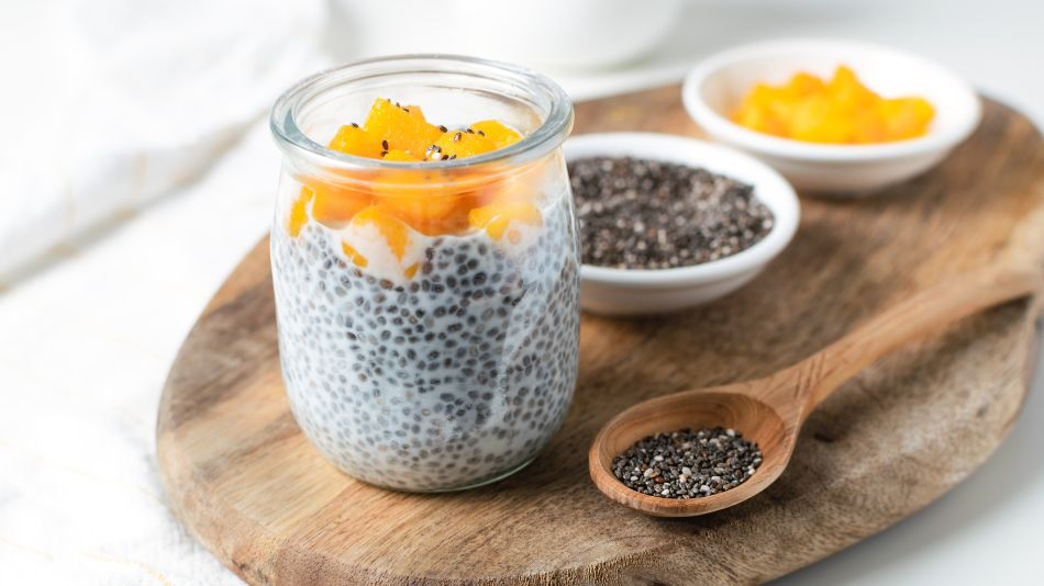Summer Mango Chia Pudding