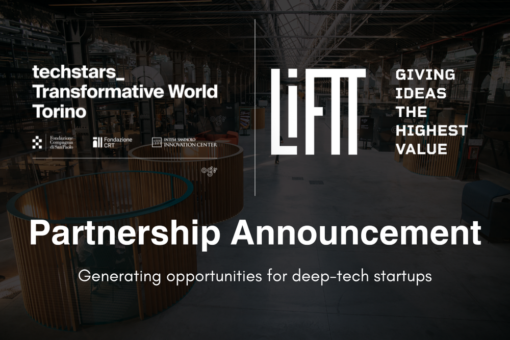 Liftt Techstars Torino Partnership