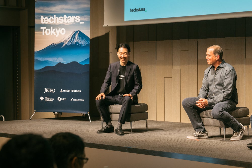 Techstars Tokyo Demo Day Yuki & David photo