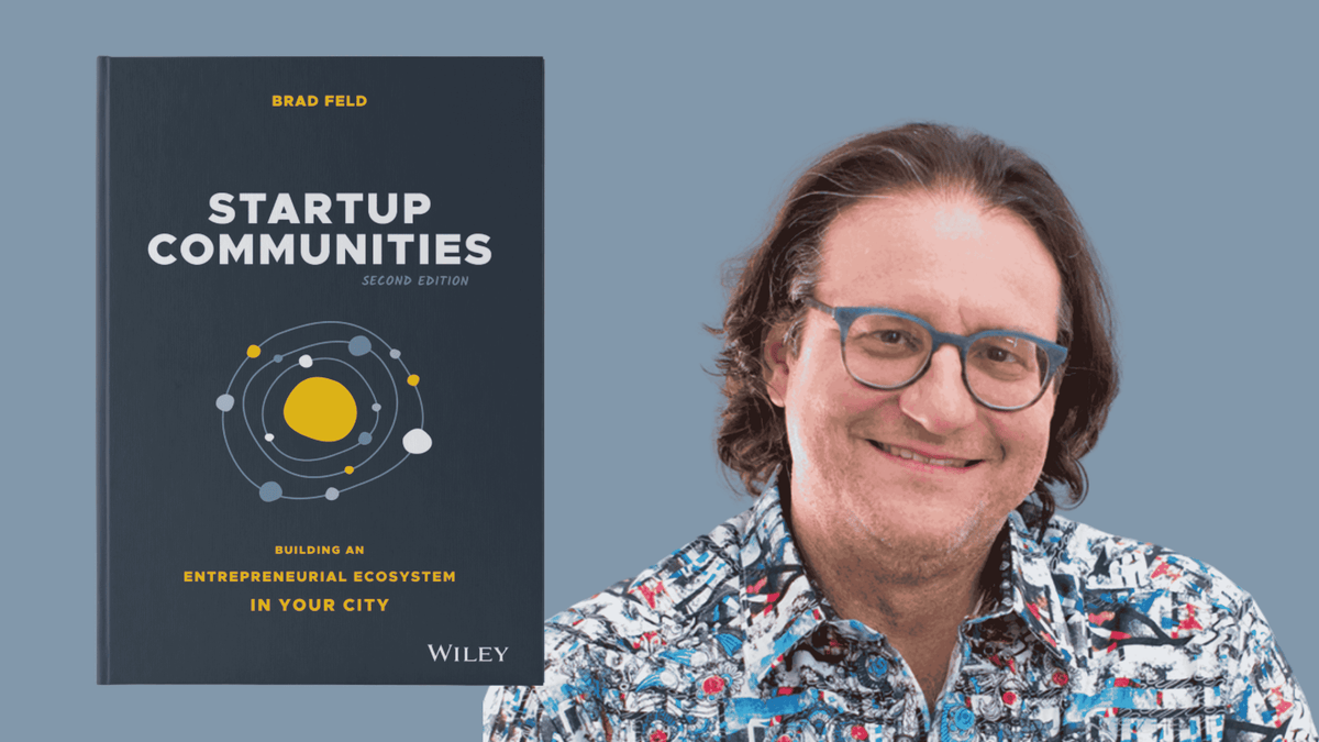 Startup Communities book by Brad Feld
