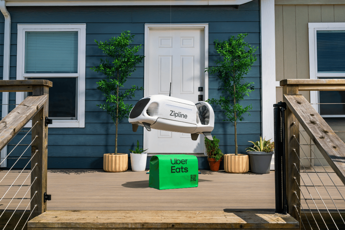 Your Burrito Just Got Wings: Uber and Zipline Are Taking Delivery to the Sky
