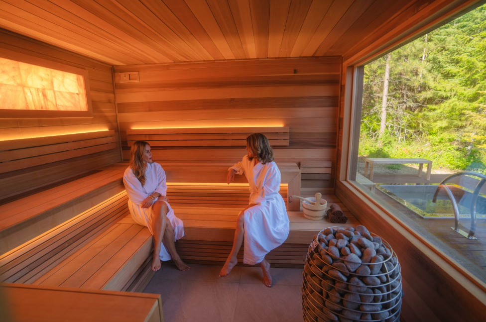 Custom Outdoor Sauna 2