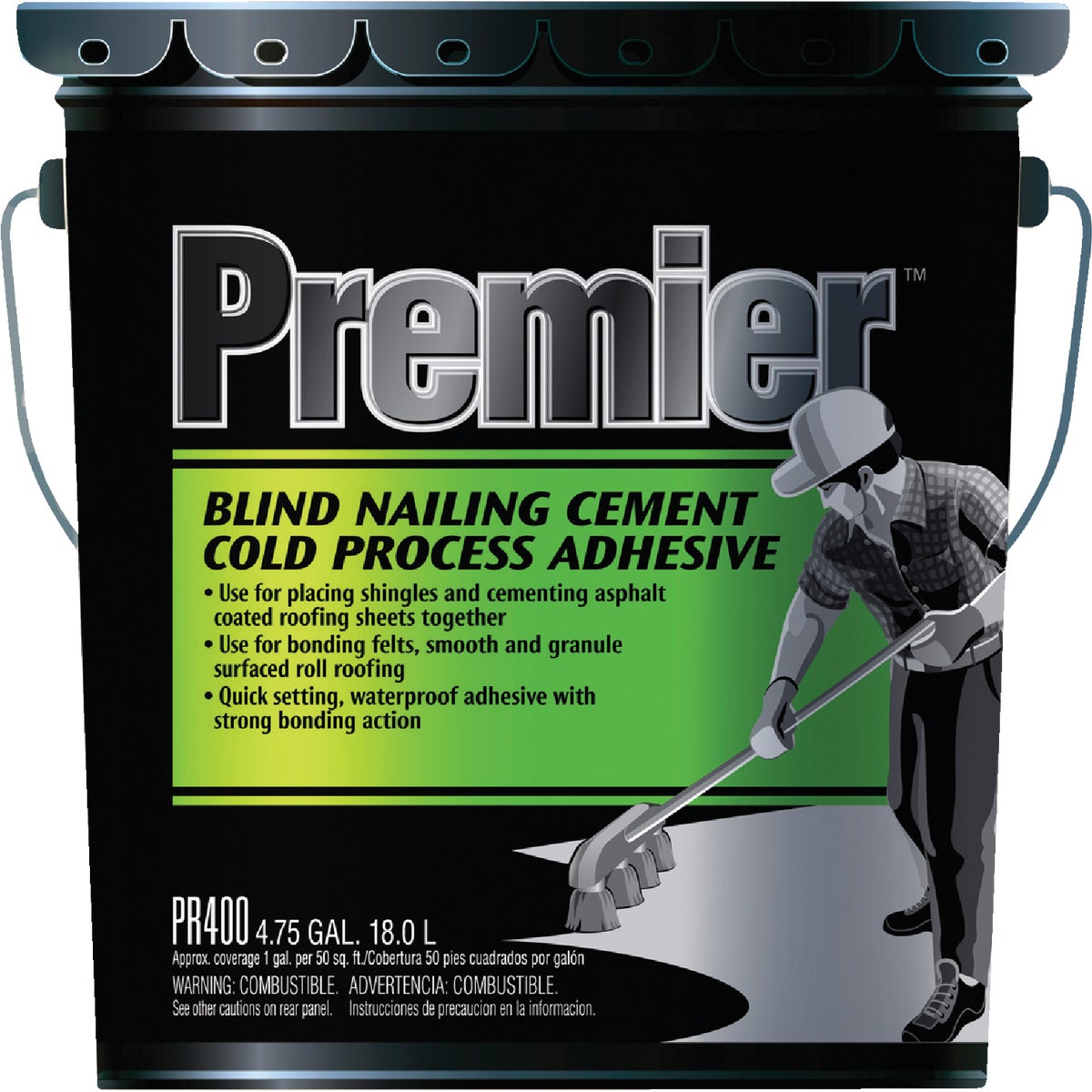 PR400070 Premier 400 Cold Process Adhesive cement lap