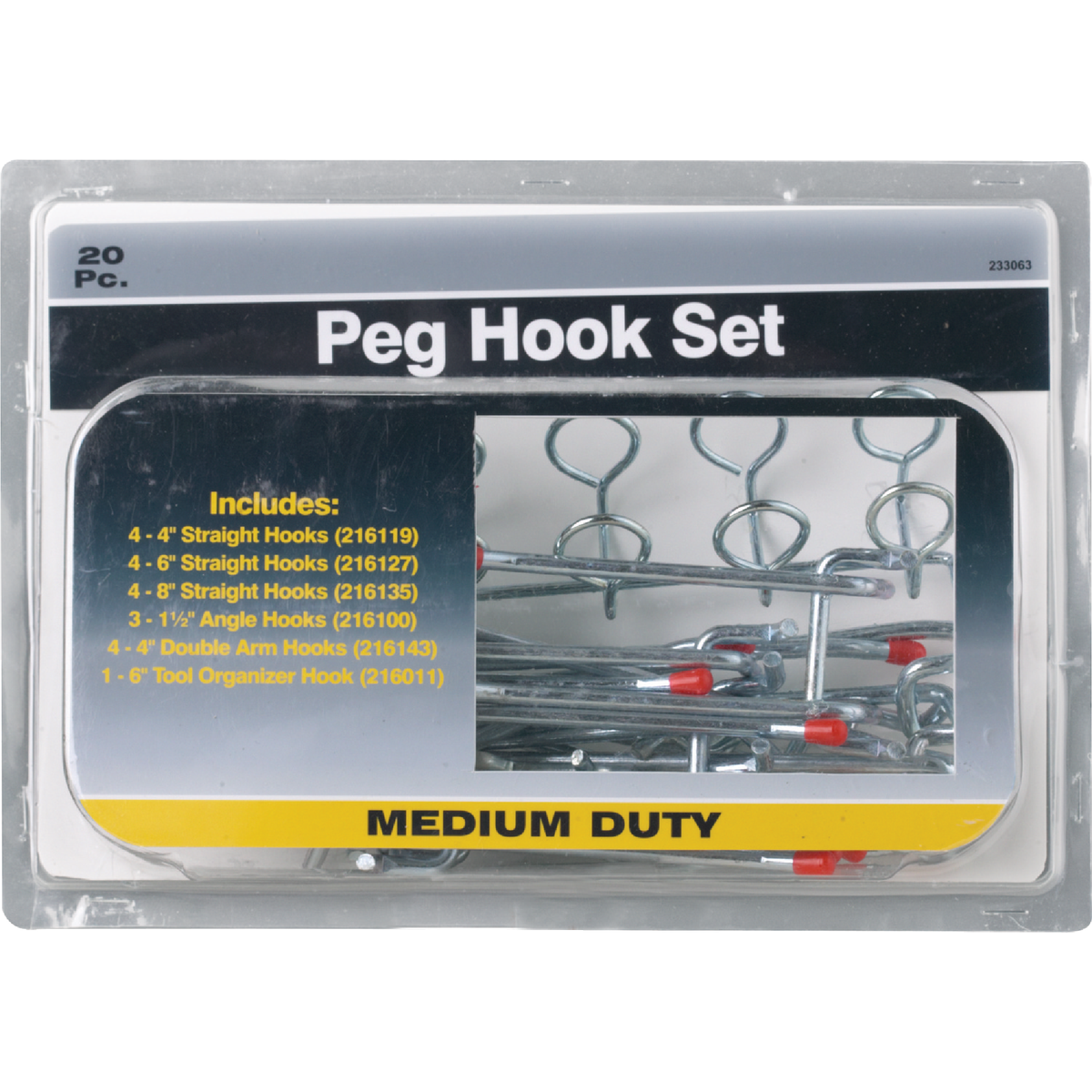Pegboard Hook Set