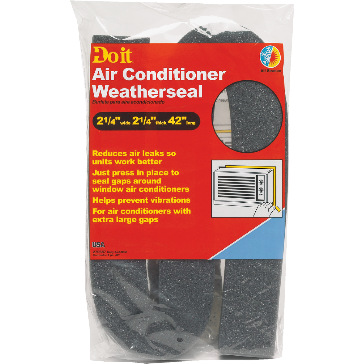 Air Conditioning Weatherstrip