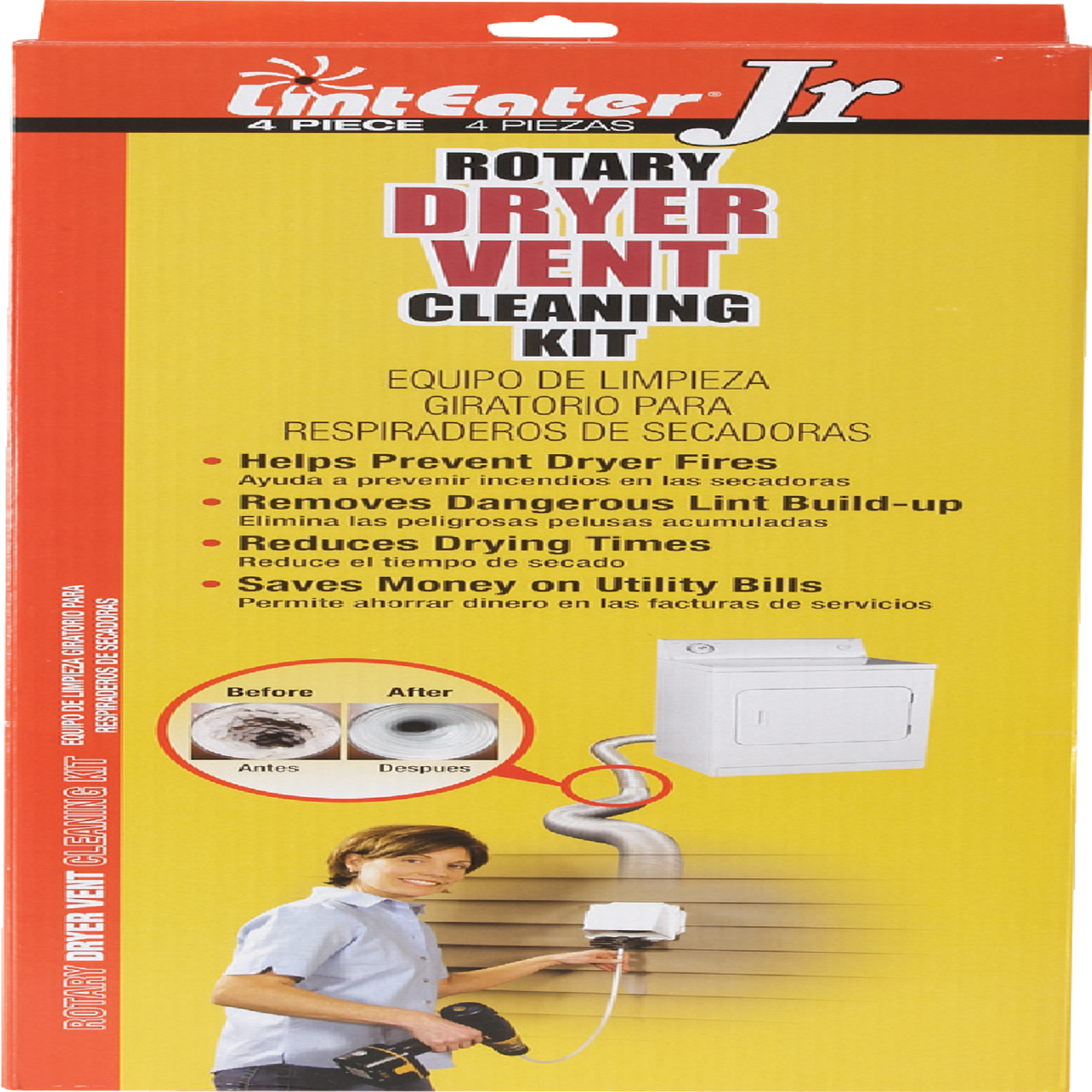 Clothes Dryer Vent Cleaning Kit