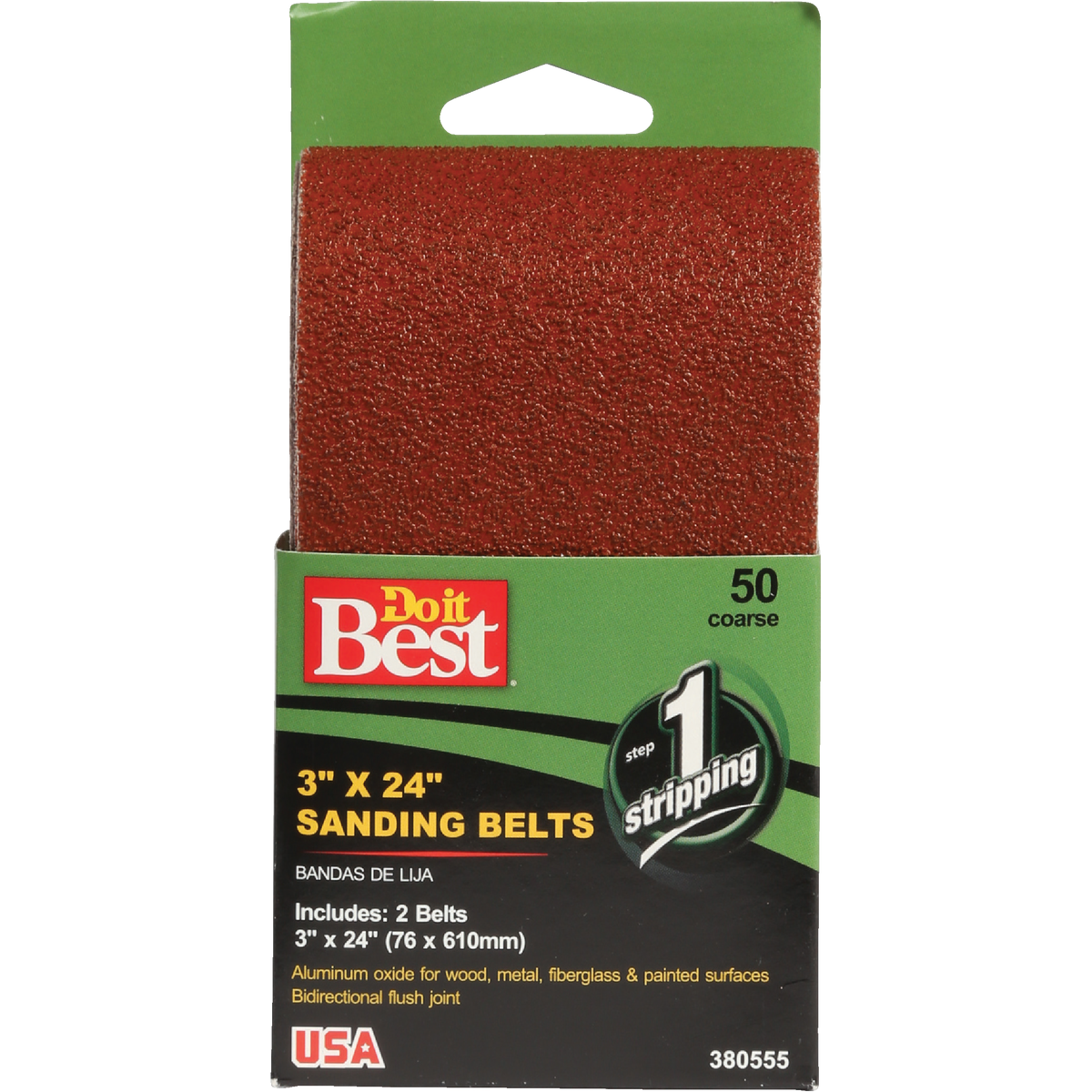 Sanding Belts & Cleaner