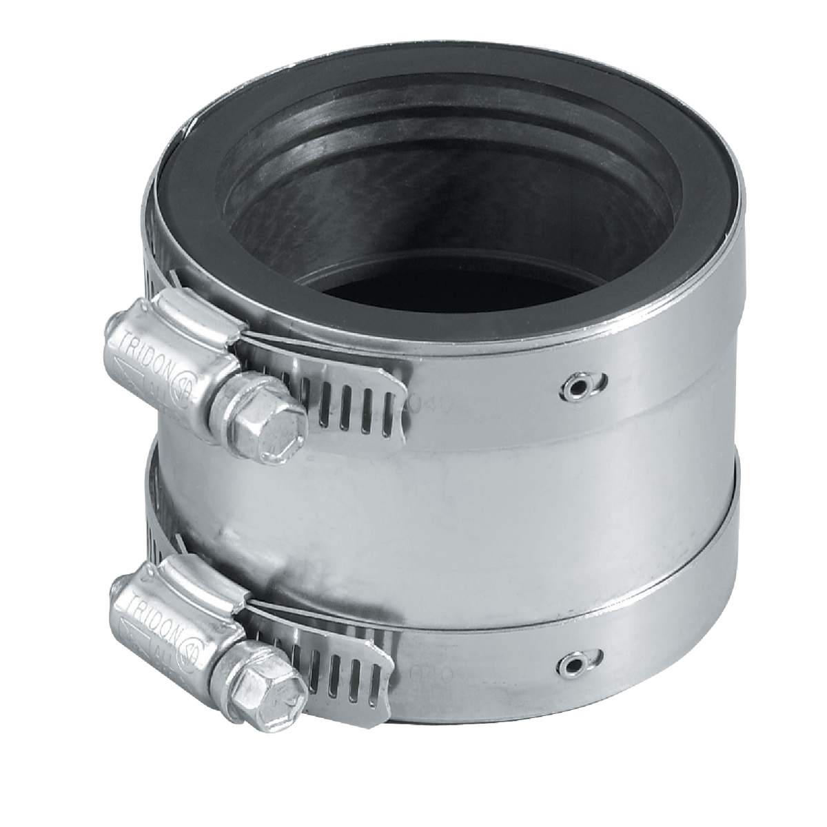 Proflex 2 In. x 2 In. PVC Shielded Coupling - Cast-Iron to Plastic Pvc To Cast Iron Transition Coupling