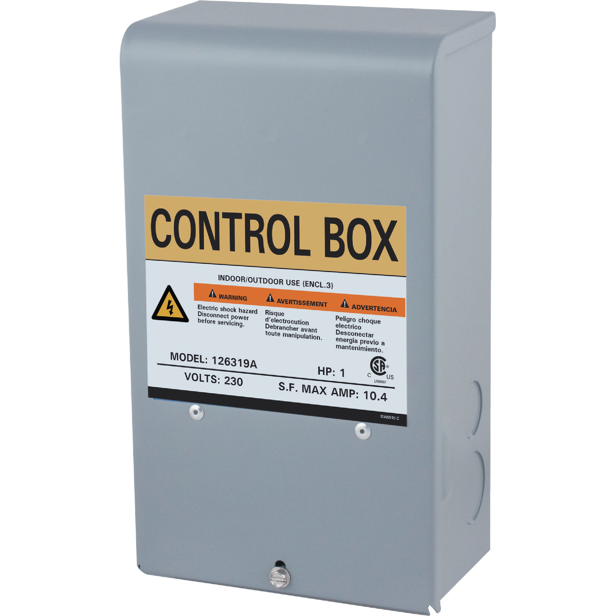 Pump Control Box