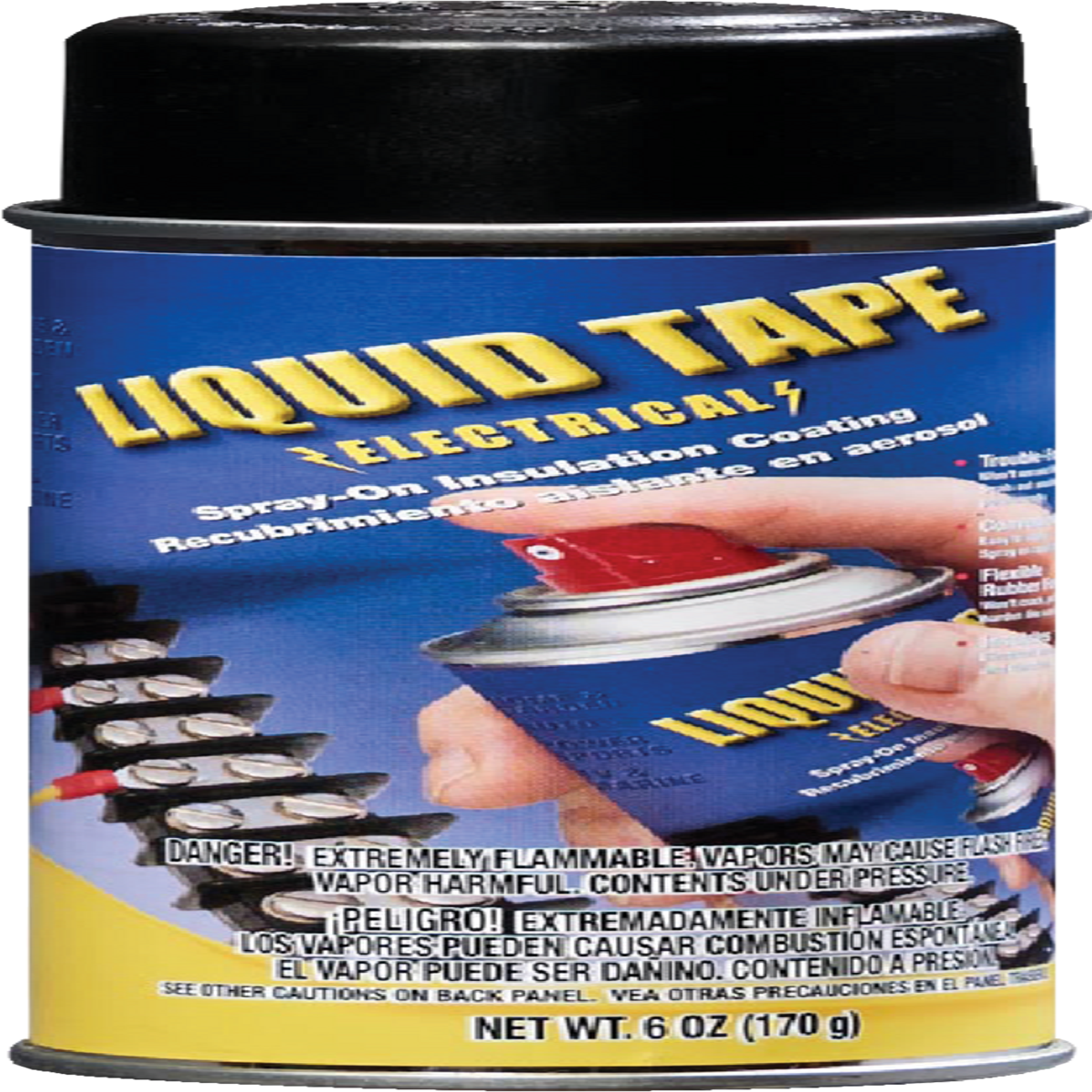 Spray-on Electrical Tape