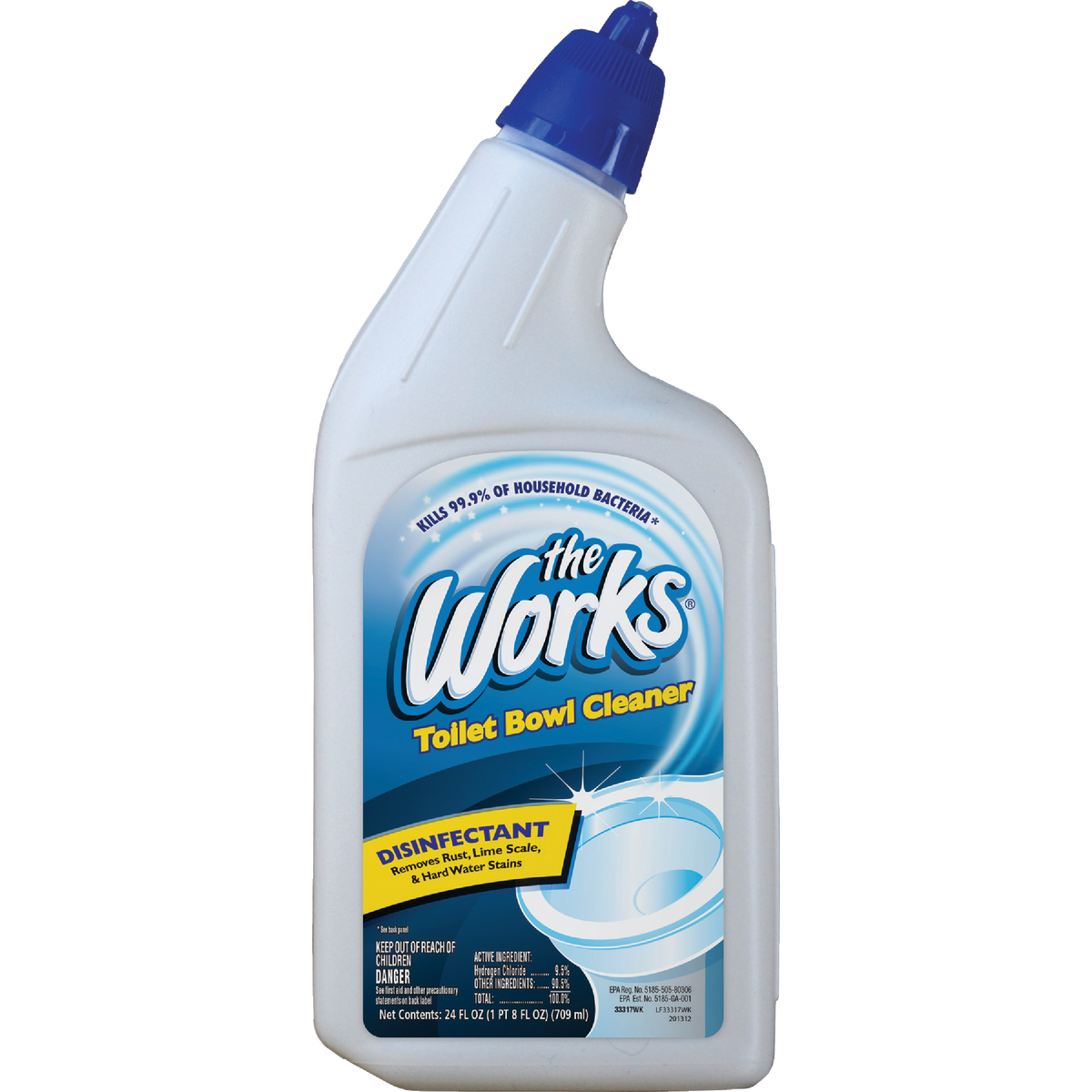 The Works 24 Oz. Toilet Bowl Cleaner 33317WK 1 Each