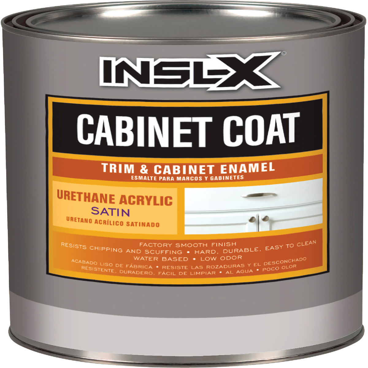 Insl-X 1 Qt. White Satin Cabinet Coating CC5501099-44 - 1 ...