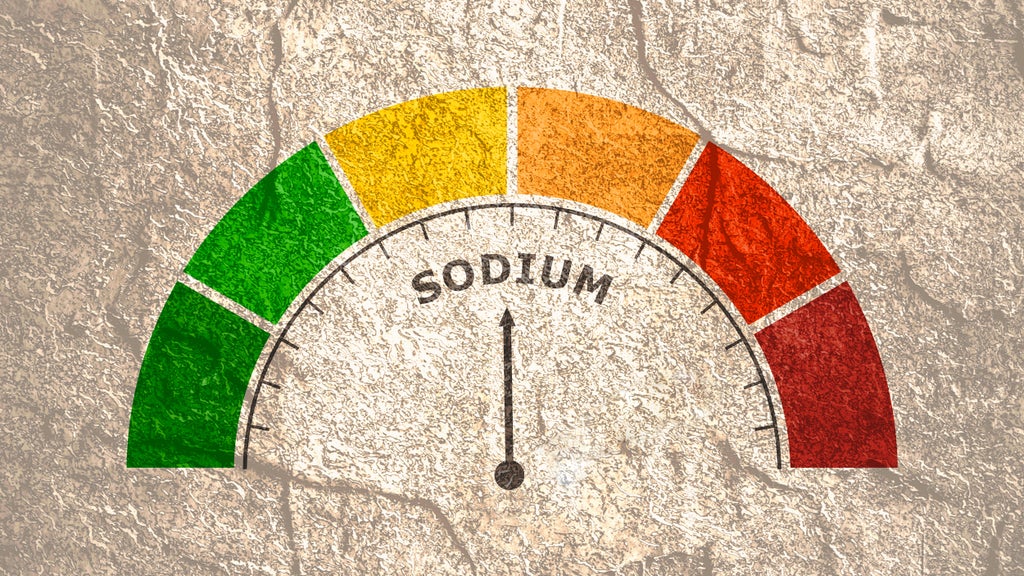 the right amount of sodium
