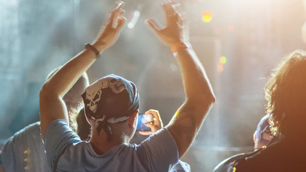 man with bandana at a festival