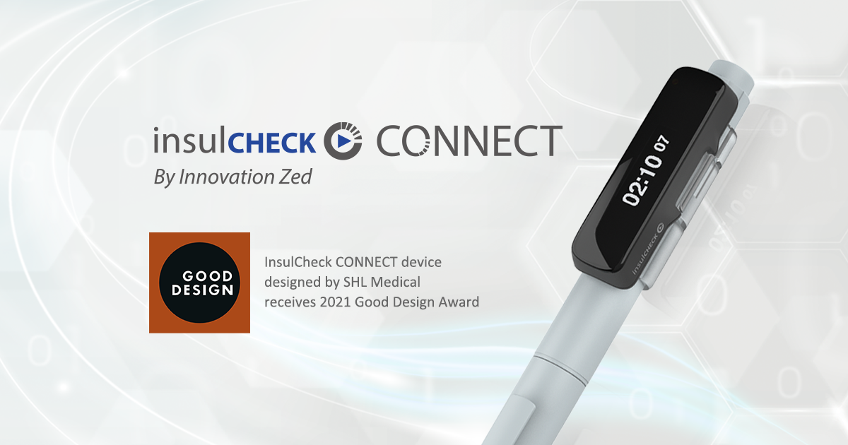 InsulCheck-Connect-Good-Design-Award Press-Release-Medical 1200x630 20220218