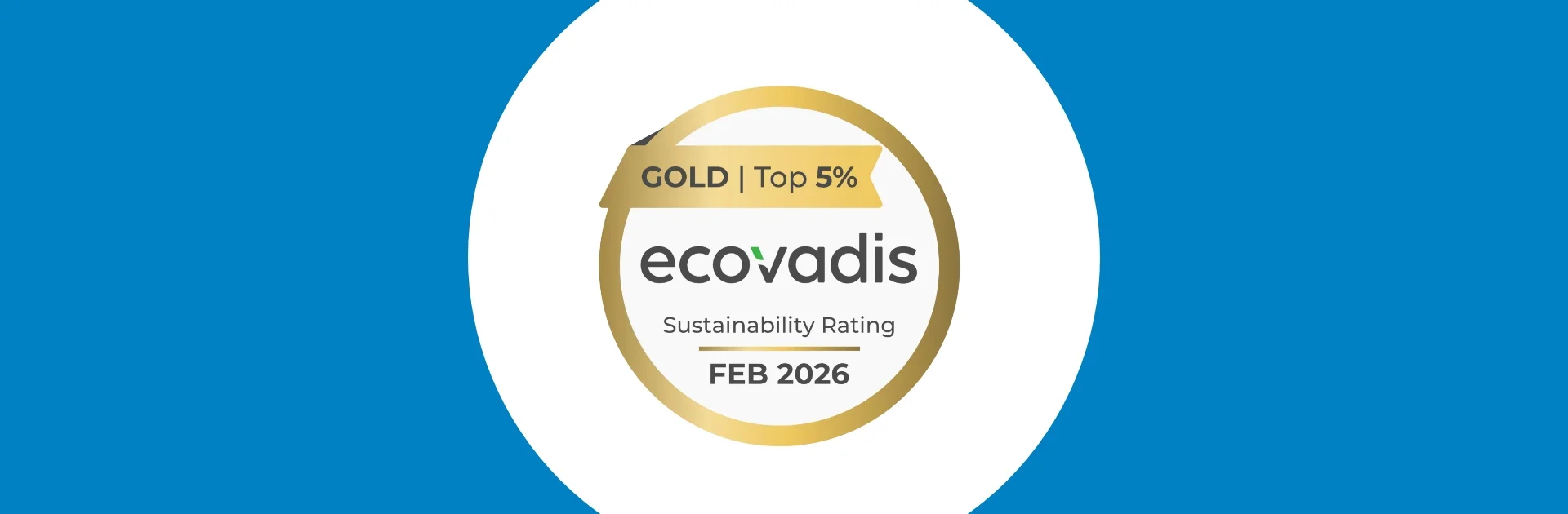 [.jpg] EcoVadis Gold Medal was awarded to SHL Medical for its sustainability performance.