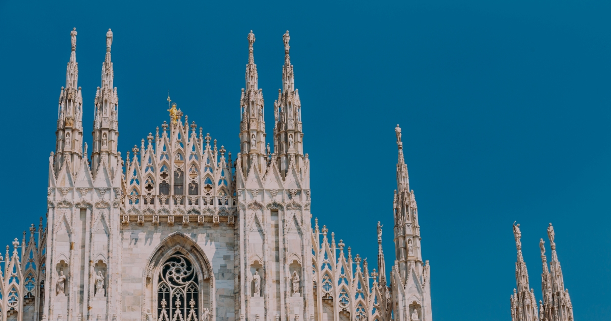 Milan Cathedral (Duomo di Milano) in Milan, Italy, where CPHI Milan 2026 will take place. SHL Advantec will exhibit inside the SHL Medical booth, Booth #11C65, showcasing its expertise in autoinjector assembly, final assembly machines, and testing equipment.