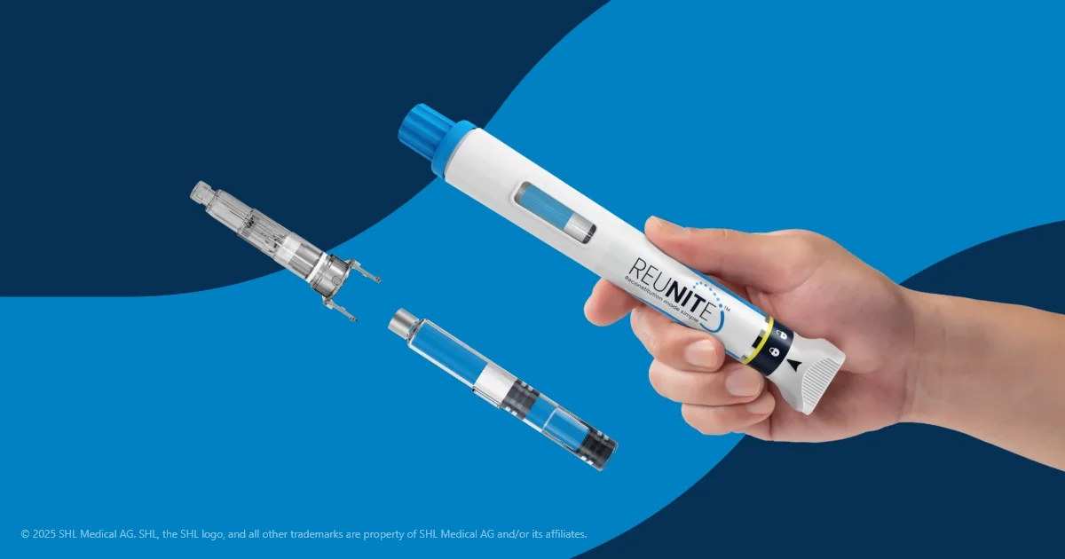 [.jpg] reunite-dual-chamber-cartridge-autoinjector-lyophilized-drug-delivery