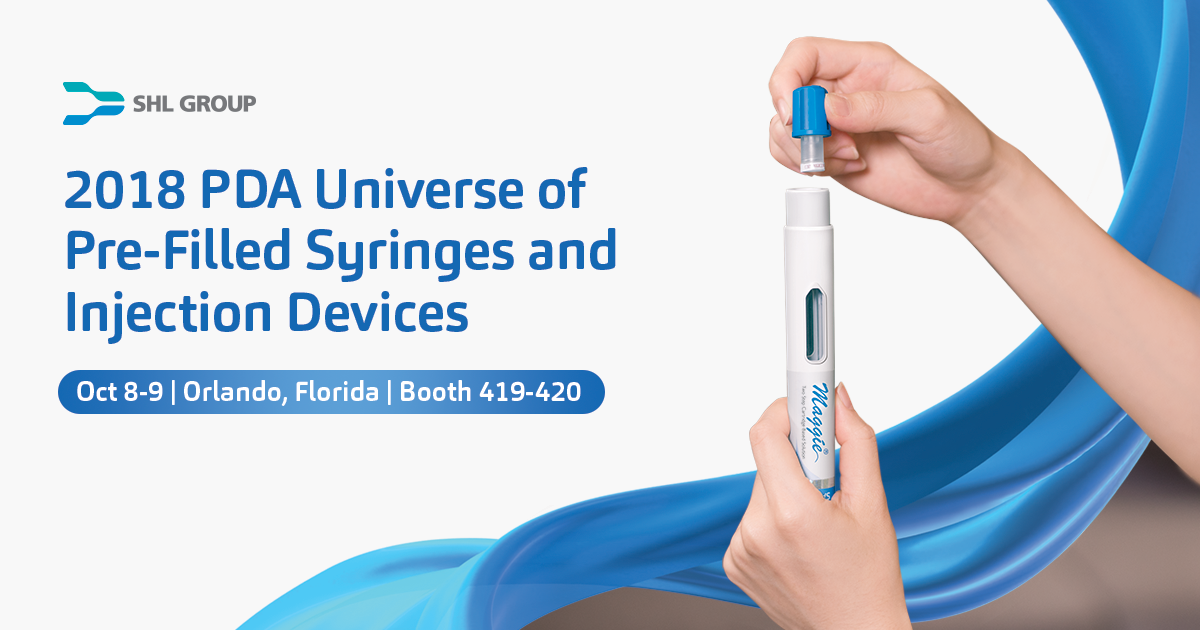 SHL to shine at 2018 PDA Universe of Pre-Filled Syringes and Injection ...