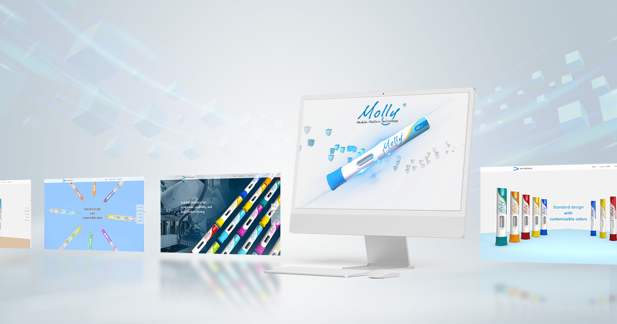 SHL Medical launches dynamic webpage for Molly autoinjector technology